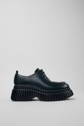 Camper BCN - Grüner Damenschuh aus Leder Camper BCN - Grüner Damenschuh aus Leder