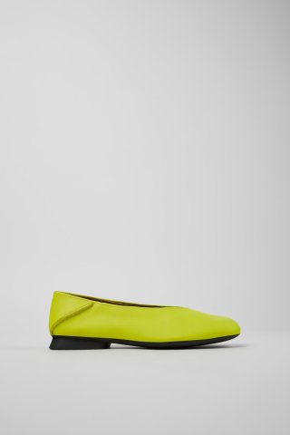 Camper Casi Myra - Gelbe Damenballerinas aus Leder Camper Casi Myra - Gelbe Damenballerinas aus Leder