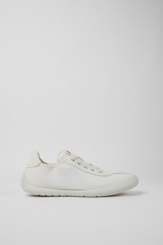 Camper Peu Path - Weißer Herrensneaker aus Recycling-PET. Camper Peu Path - Weißer Herrensneaker aus Recycling-PET.